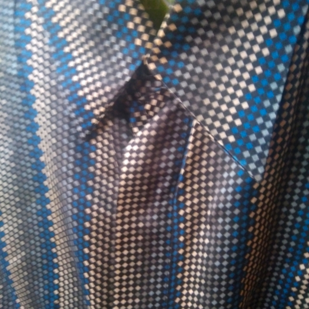GENELLI Large Geometric Nice Drycleaned Shirt